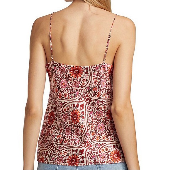 NEW CAMI NYC SILK FLORAL PRINT CAMISOLE - Picture 6 of 9